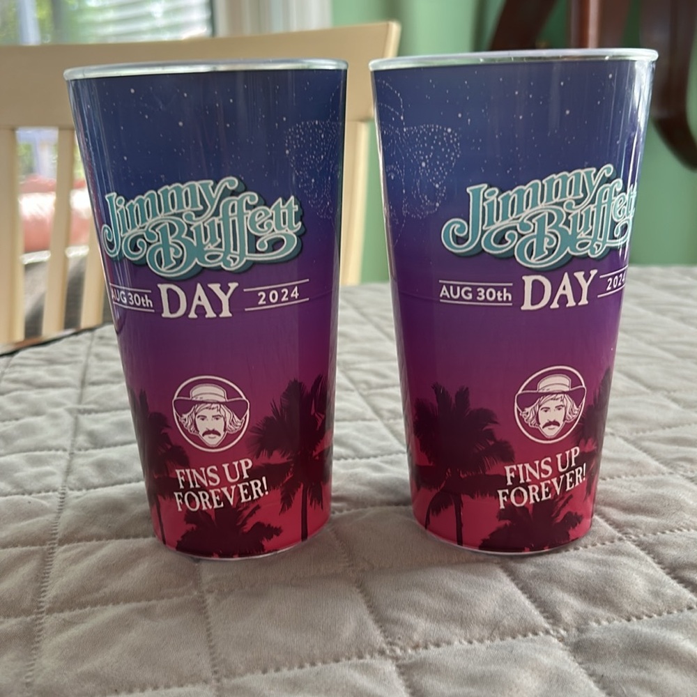 Colorful Gradient Plastic Cups